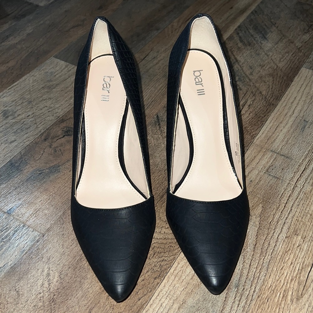 Black heels
